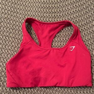 Gymshark Women’s Bright Red Racerback Sports Bra